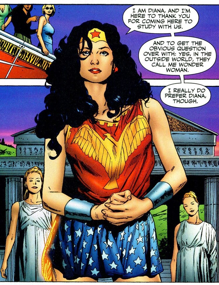 JLA Classified - Wonder Woman's clothes 01