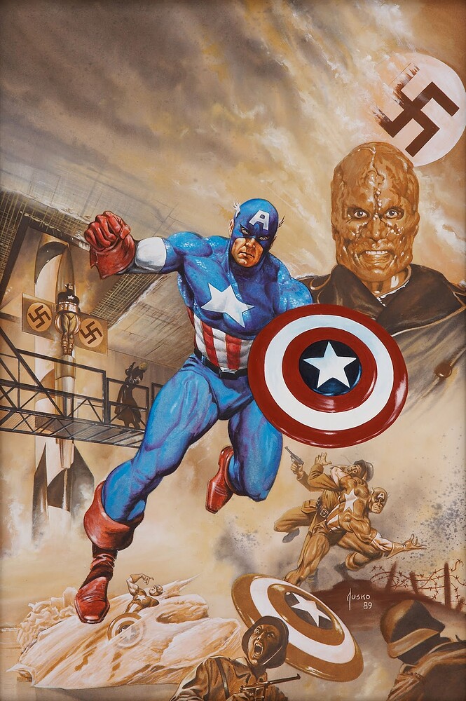 1989 cap movie poster jusko
