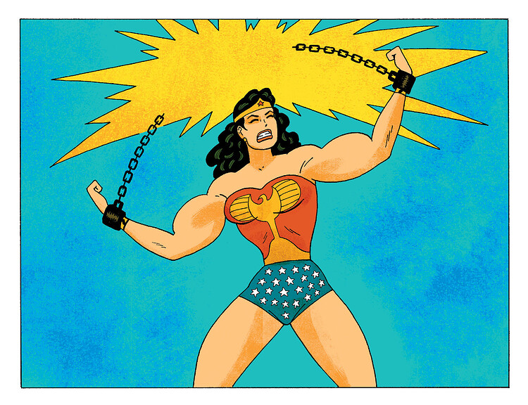 Wonder Woman by Gilbert Hernandez