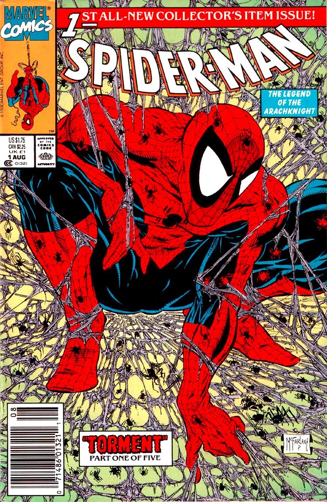 Spider-Man #1 by Todd McFarlane 1990C