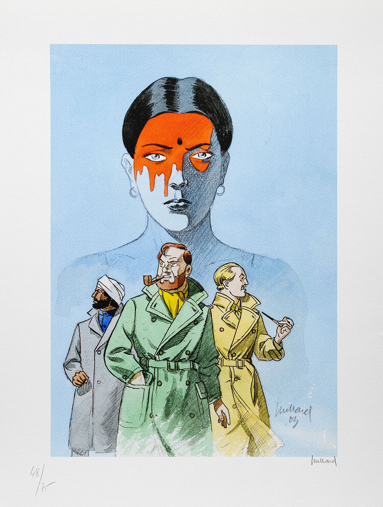 serigraphie-juillard-blake-et-mortimer-le-6eme-continent-sn