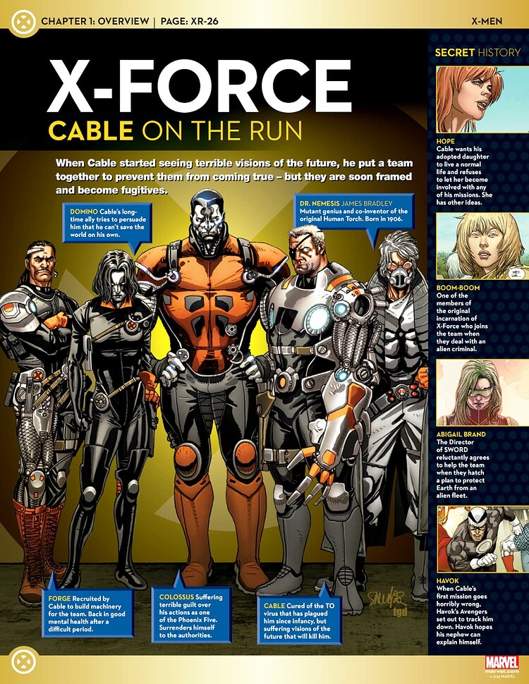 52 Cable and the X-Force