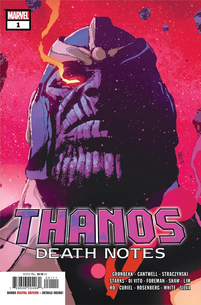 Thanos Death Notes #1a