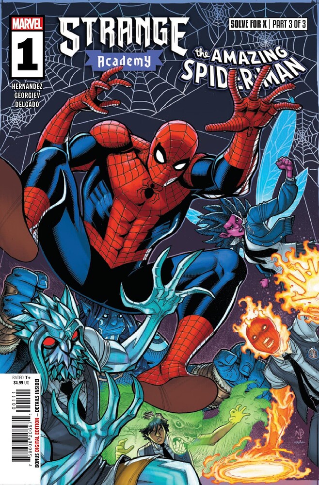 STRANGE ACADEMY AMAZING SPIDER-MAN #1-1