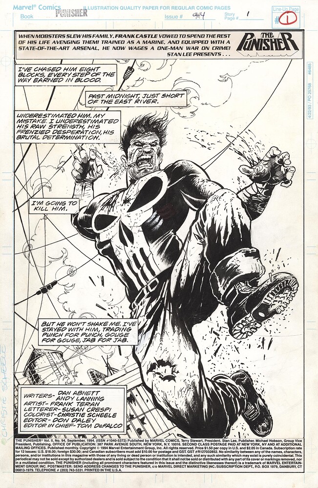 PUNISHER 94 PAGE 1   1994