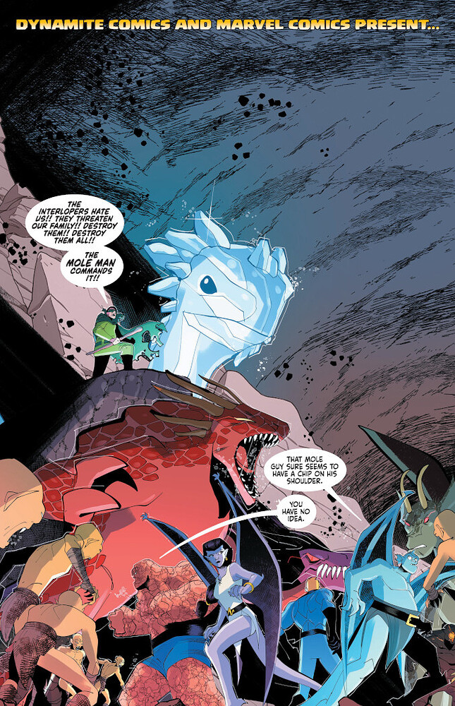 Gargoyles x Fantastic Four #12