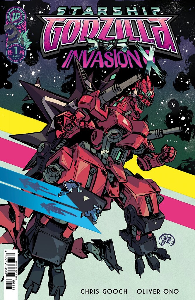 STARSHIP GODZILLA : INVASION X #1 (Chris Gooch / Oliver Ono) - IDW