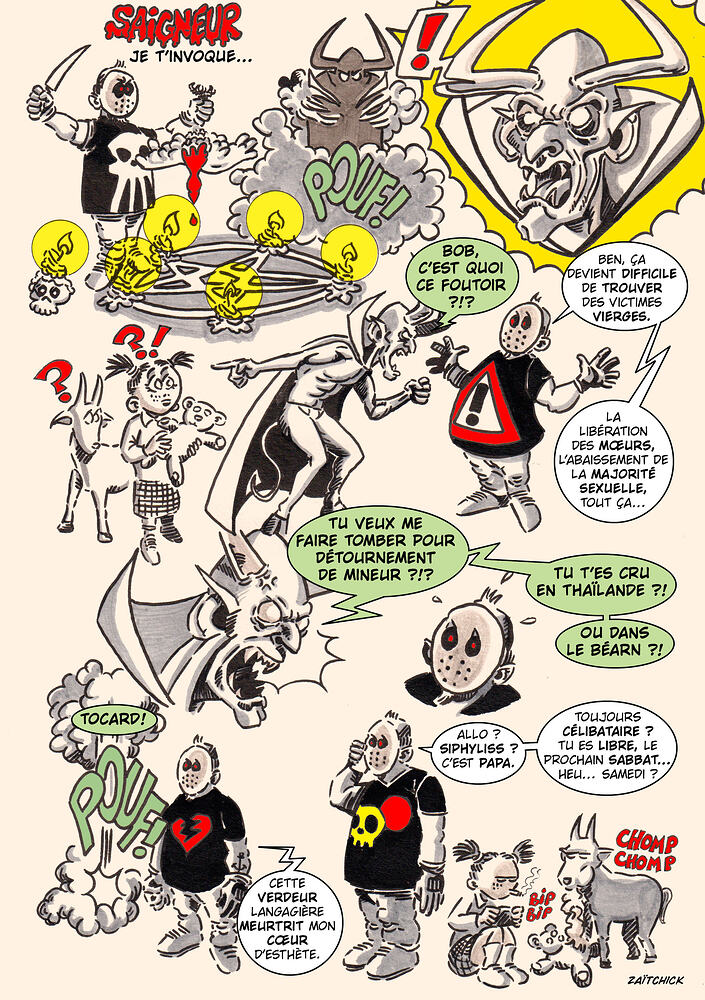 Bob invoque le diable