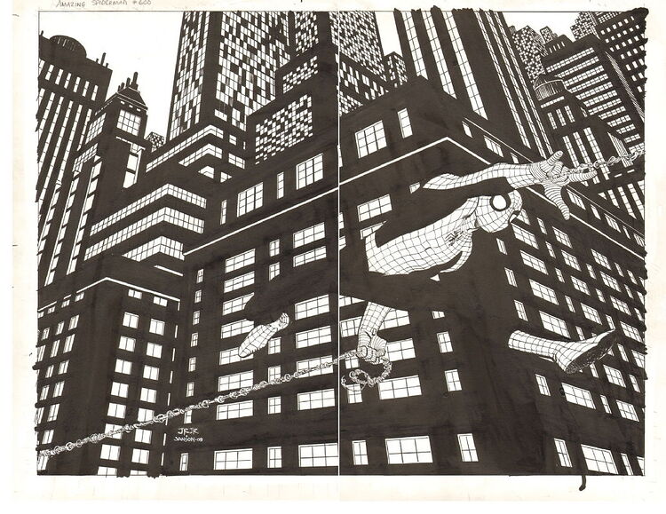 AMAZING SPIDERMAN 600 COVER
