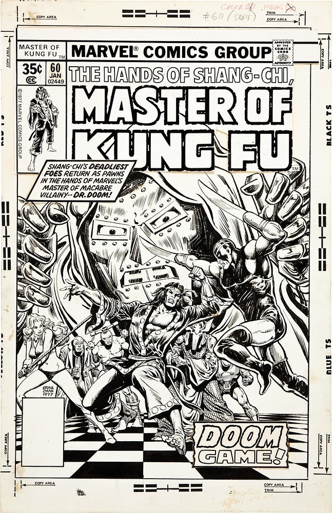 Master Of Kung Fu 60A 1978 by Ernie Chan