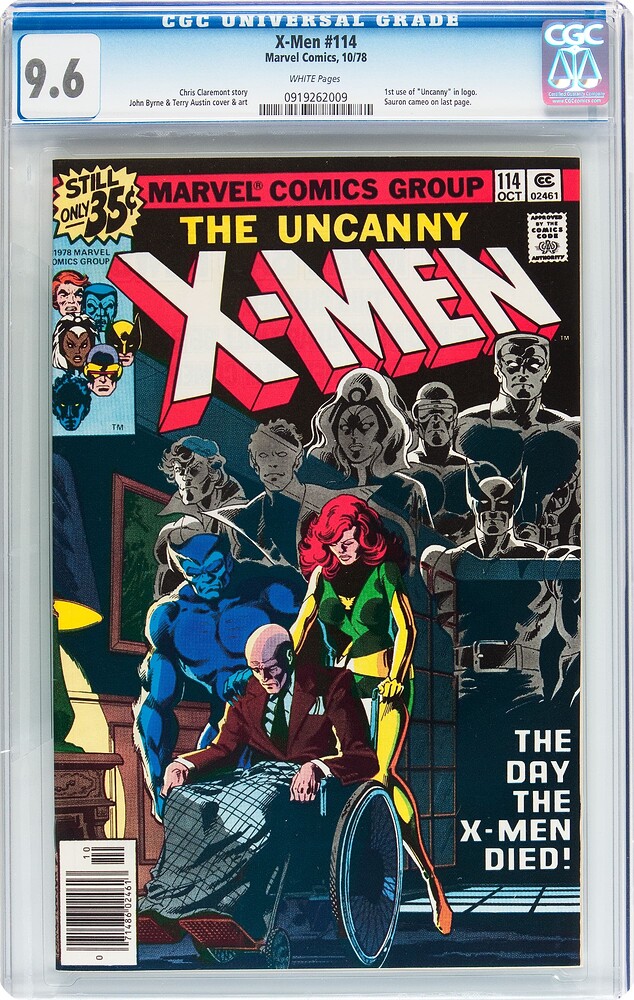UNCANNY X MEN 114   BYRNE  AUSTIN   1978