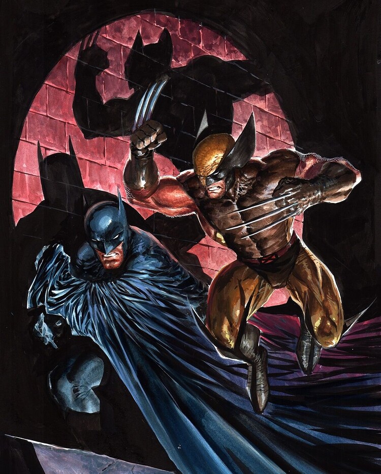 WOLVERINE AND BATMAN