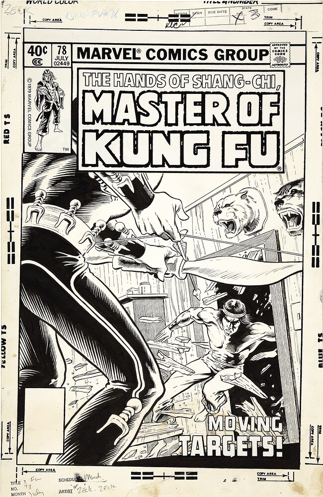 MASTER OF KUNG FU 78 COVER   07 1979