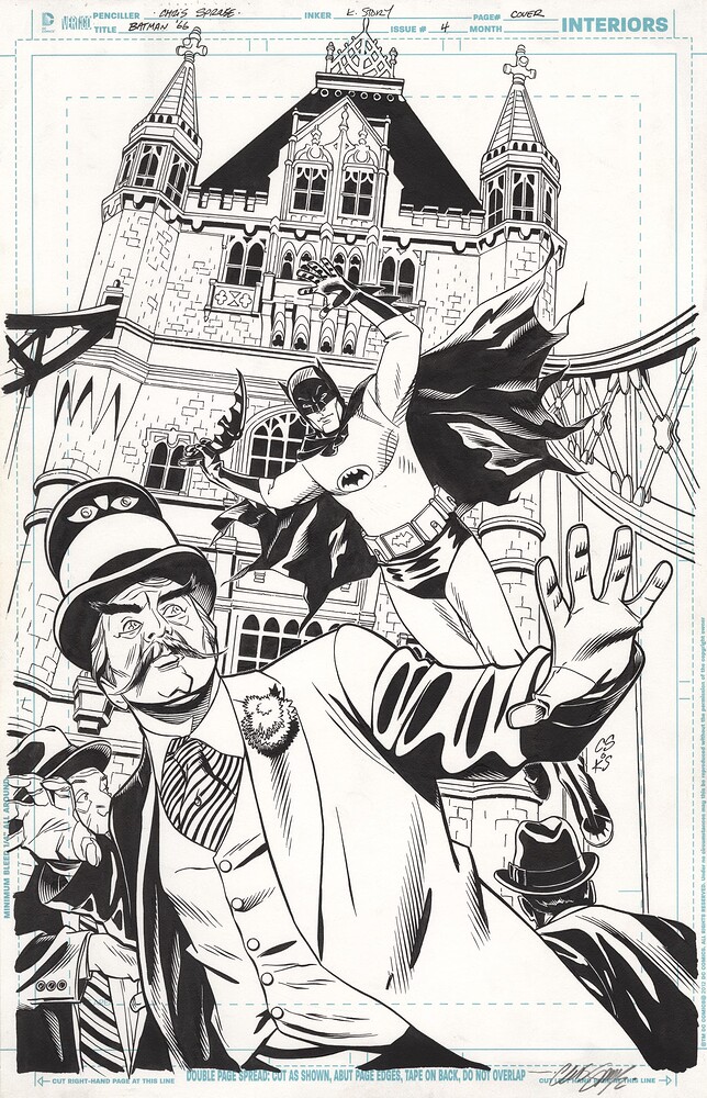 BARMAN 66 4   VARIANT COVER   INK KARL STORY   2013