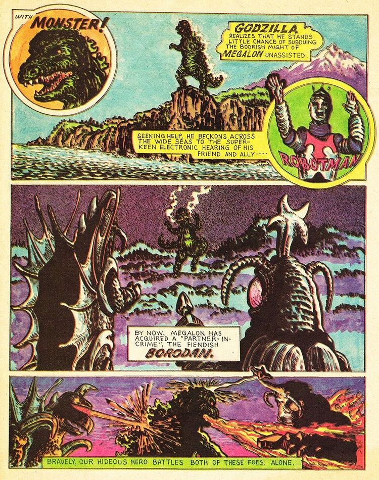 ROBOTMAN,_Godzilla,_Megalon_and_BORODAN