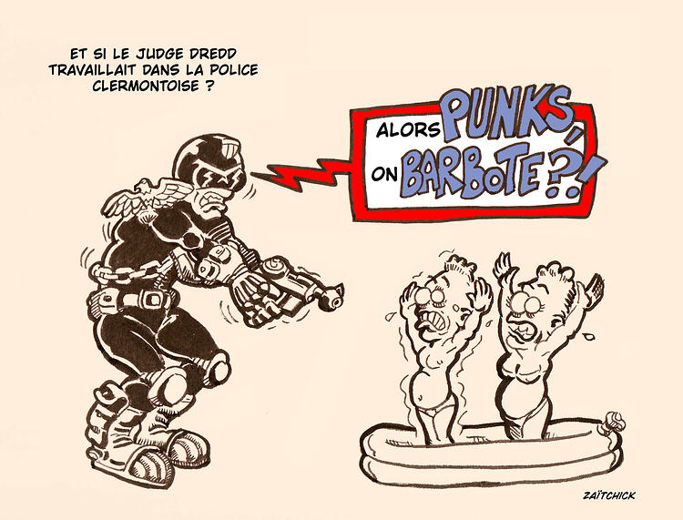 Judge Dredd piscine
