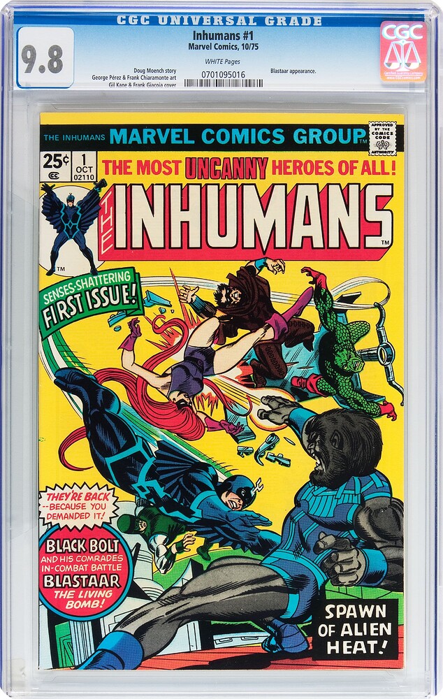 INHUMANS 1   KANE GIACOIA   1975