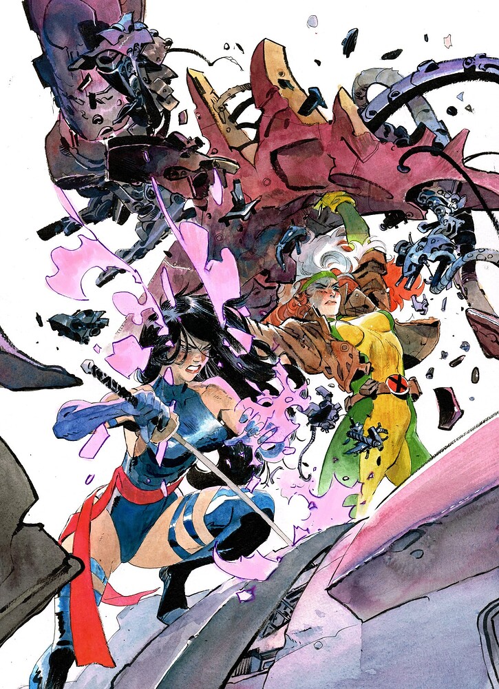 ROGUE AND PSYLOCKE