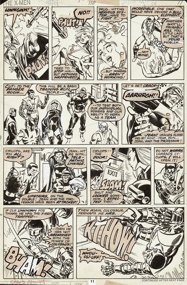 UNCANNY X MEN 110 PAGE 11   1978