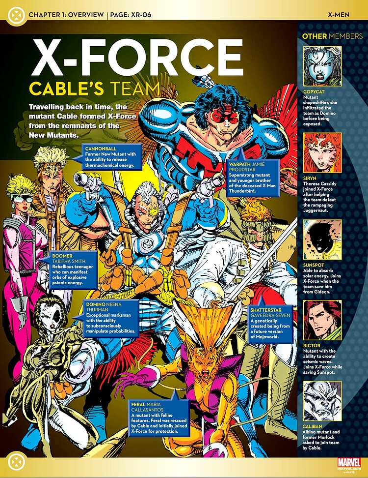 12 Cable's X-Force