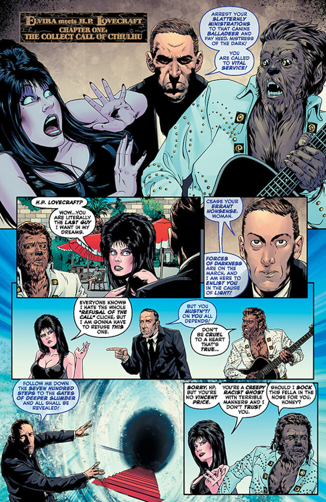 Elvira Meets H.P. Lovecraft #11