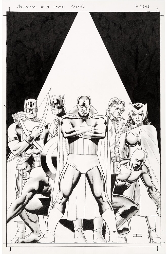 AVENGERS 19 VARIANT COVER 2013