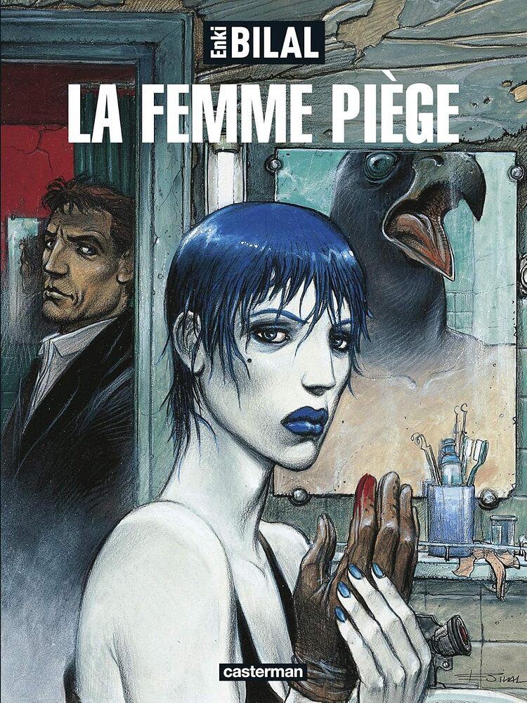 LA FEMME PIEGE COUVERTURE NOUVELLE EDITION librairie  1990