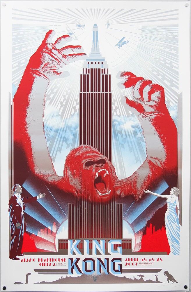 KingKong_1933_screenprint_USA_WesWinship-1