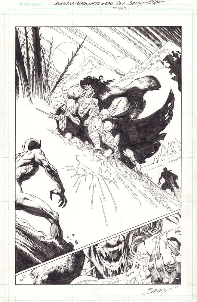 ELEKTRA BLACK WHITE & BLOOD PAGE 1   2022