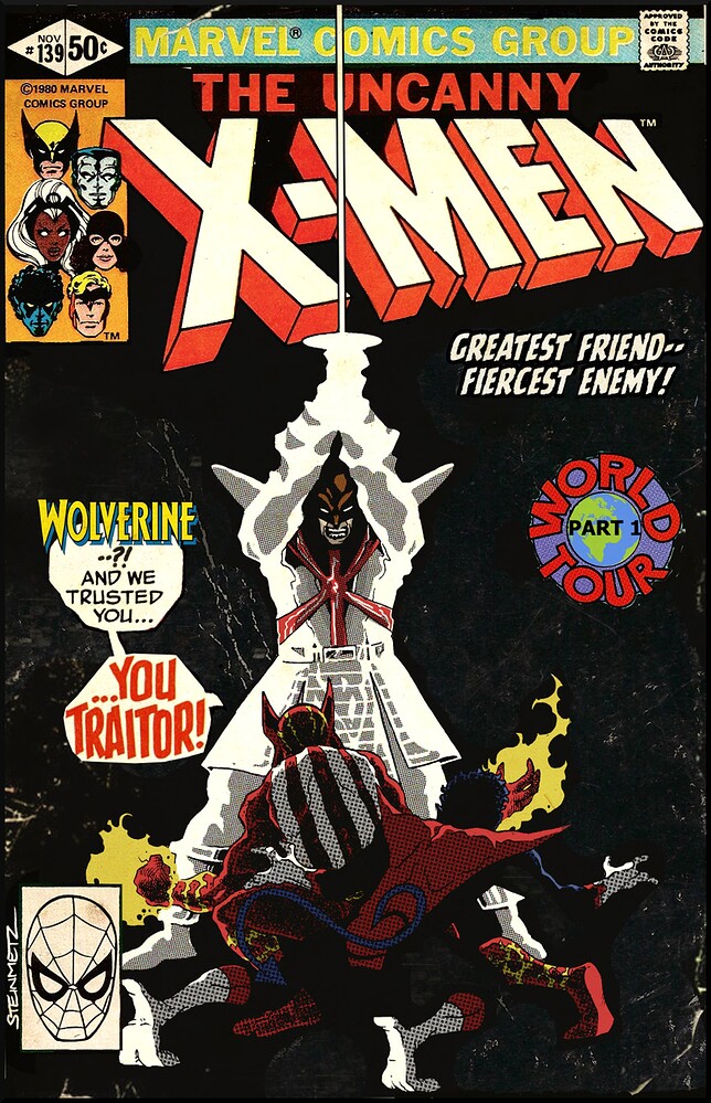 art book xmen world tour 1 pixum
