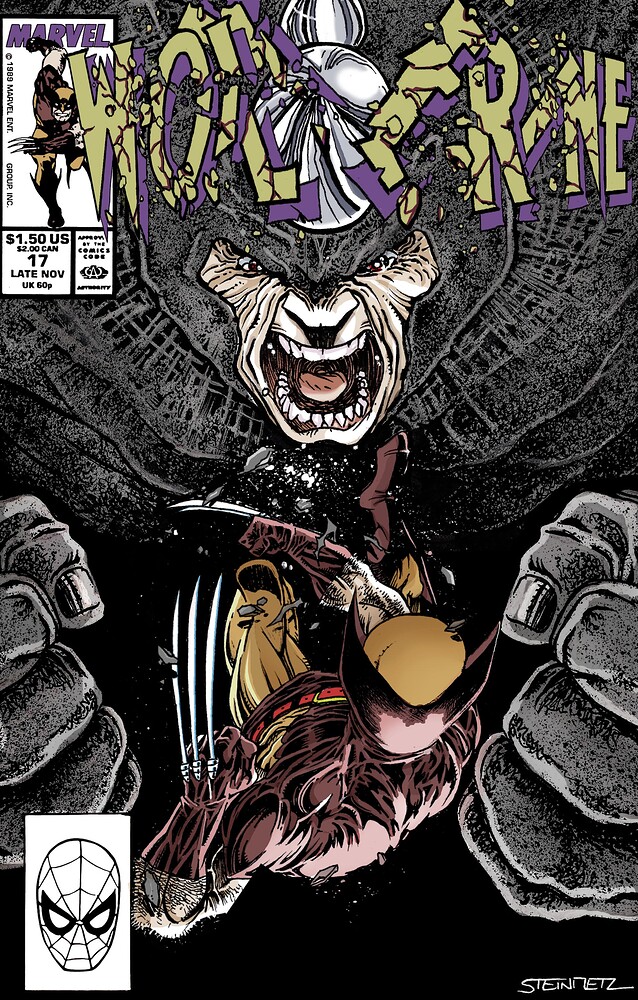 Wolverine vs rhino cover couleur