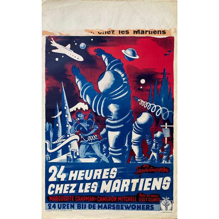 24-heures-chez-les-martiens-affiche-de-cinéma-35x55-cm-1950-lloyd-bridges-kurt-neumann