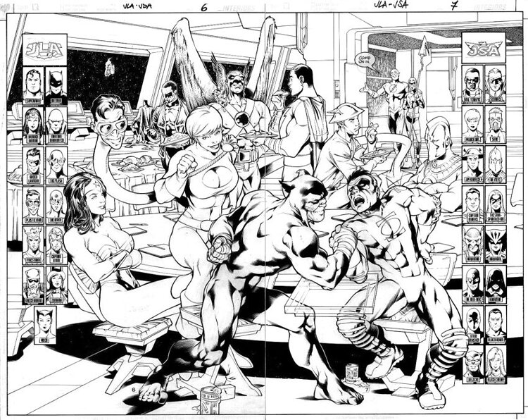 JLA JSA Pages 6 and 7