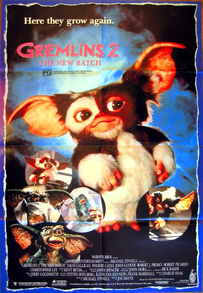 Gremlins 2 The New Batch 1990 poster 2