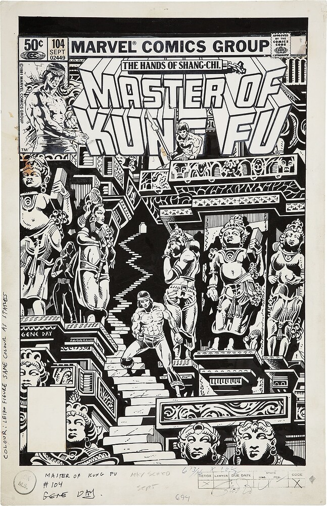 MASTER OF KUNG FU 104 COVER   1981