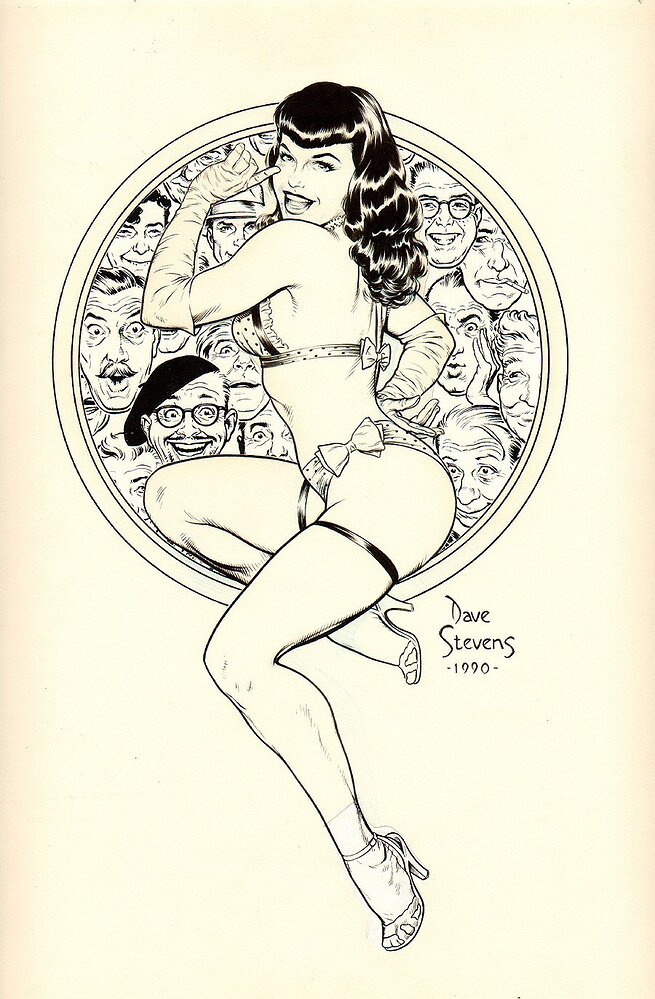 MOVIE STAR NEWS BETTIE PAGE COVER   1990
