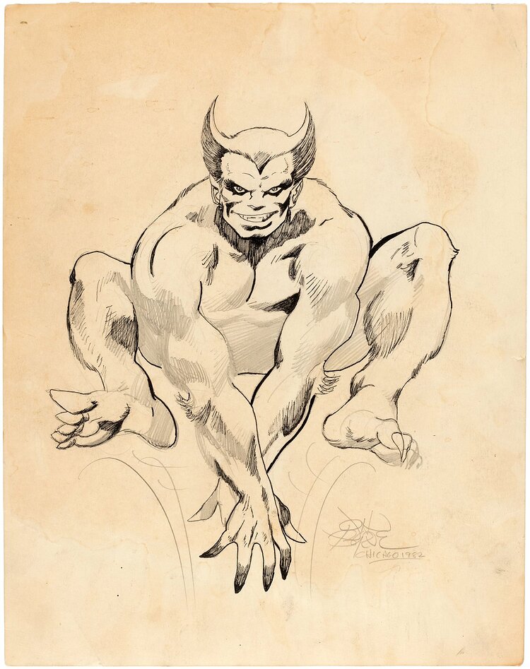 FAUVE PIN UP 1982