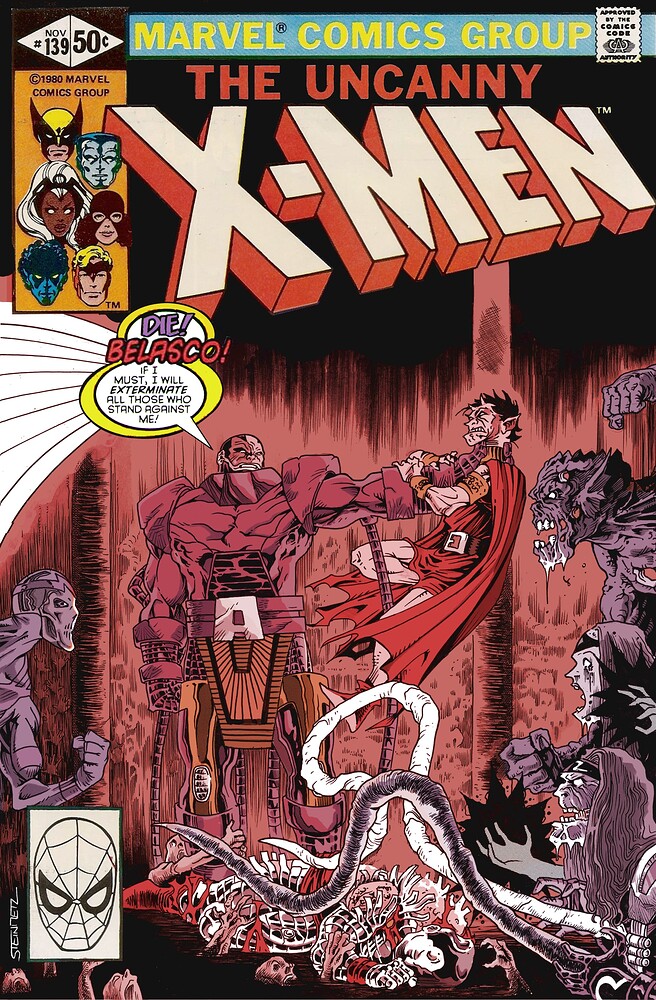 Uncanny apocalypse vs belasco couleur noir rectifié