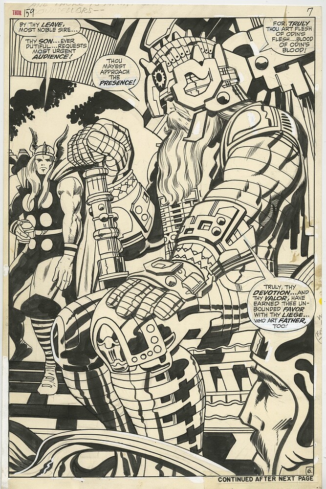 THOR 159 PAGE 6   INK COLLETTA   1968