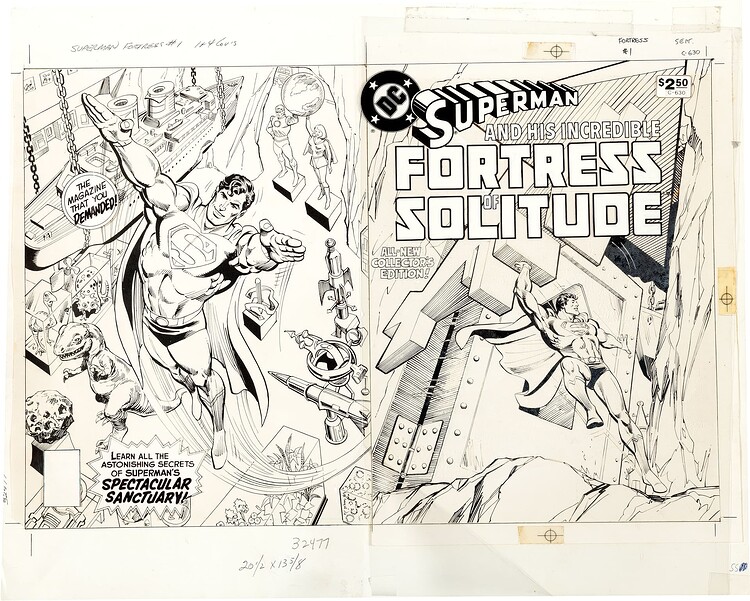 DC SPECIAL SERIES 26 COVER   INK GIORDANO   1981 II