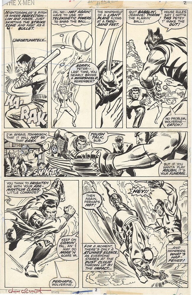 UNCANNY X MEN 110 PAGE 2   1978