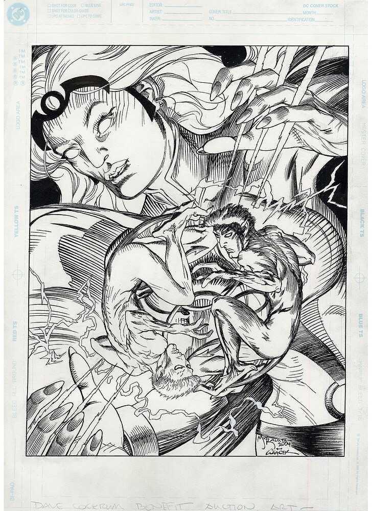 STORM AND NIGHTCRAWLER  INK WIACEK   PINUP 2004