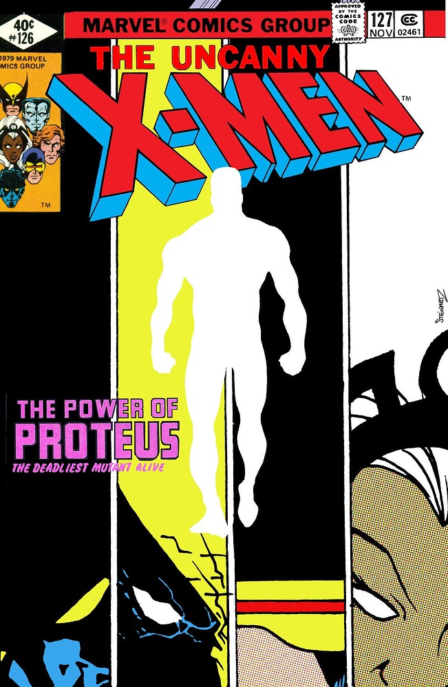 xmen john byrne couleur proteus titre