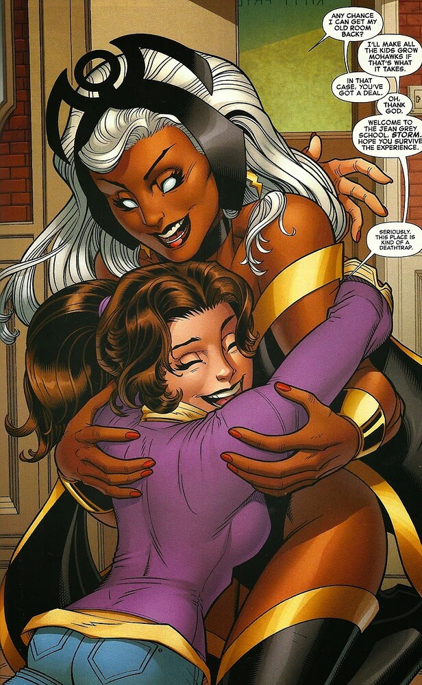storm and kittty