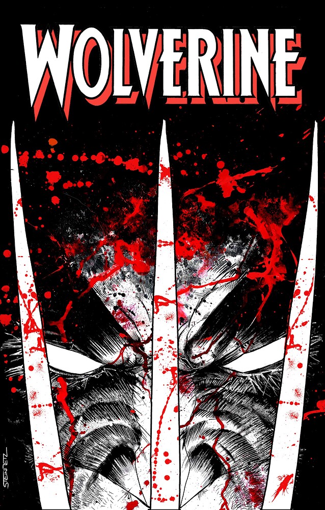 Wolverine griffes n&b&r logo