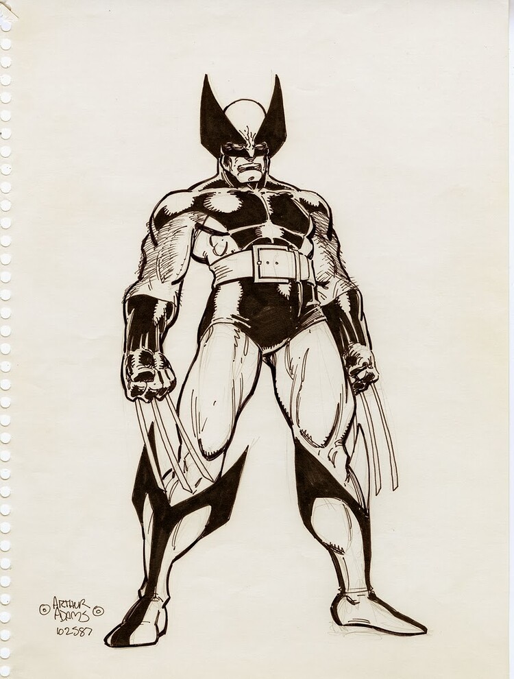 wolverine art adams