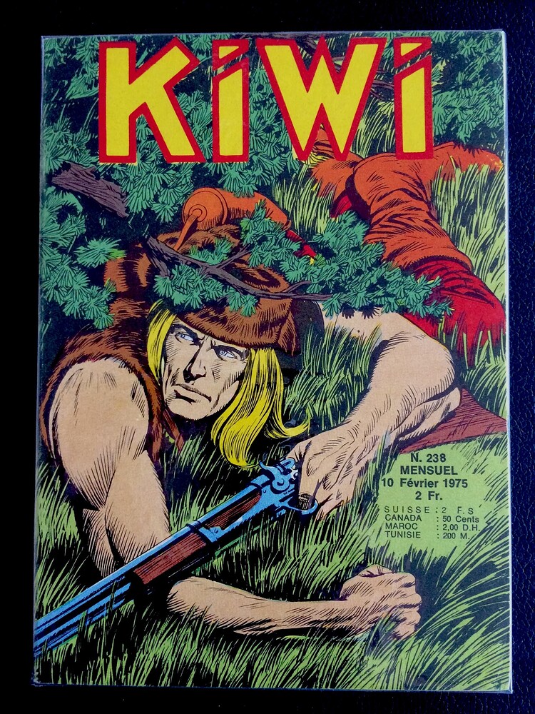 KIWI 238 COUVERTURE   LUG  1975