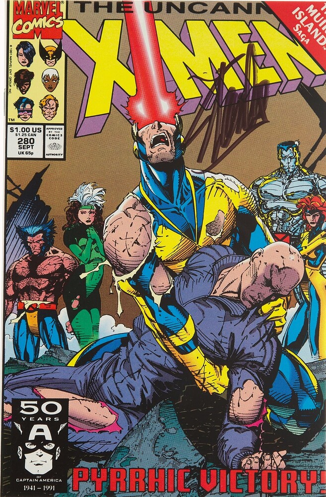UNCANNY X MEN 280  JIM  LEE   1991