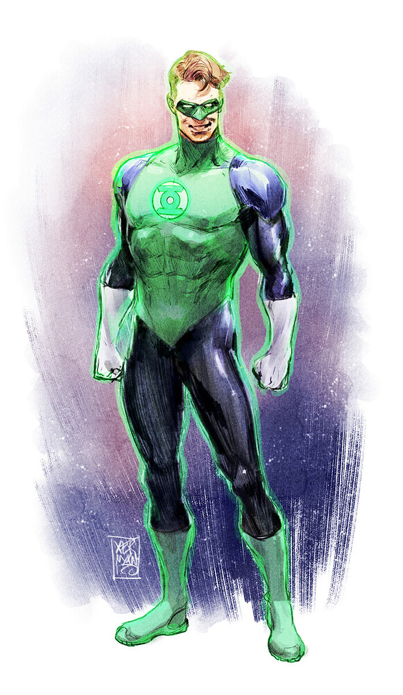 Green Lantern Character Design_63d0c8c1968207.00398435