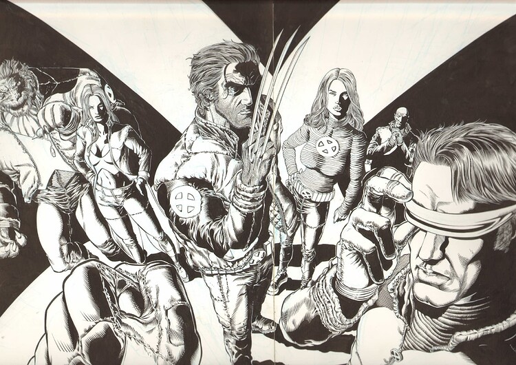 full shot 118 new xmen page 4 and 5